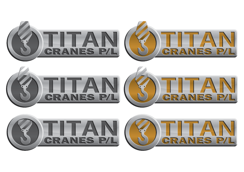 Logo Design by 3E for Titan Cranes Pty Ltd | Design #633228