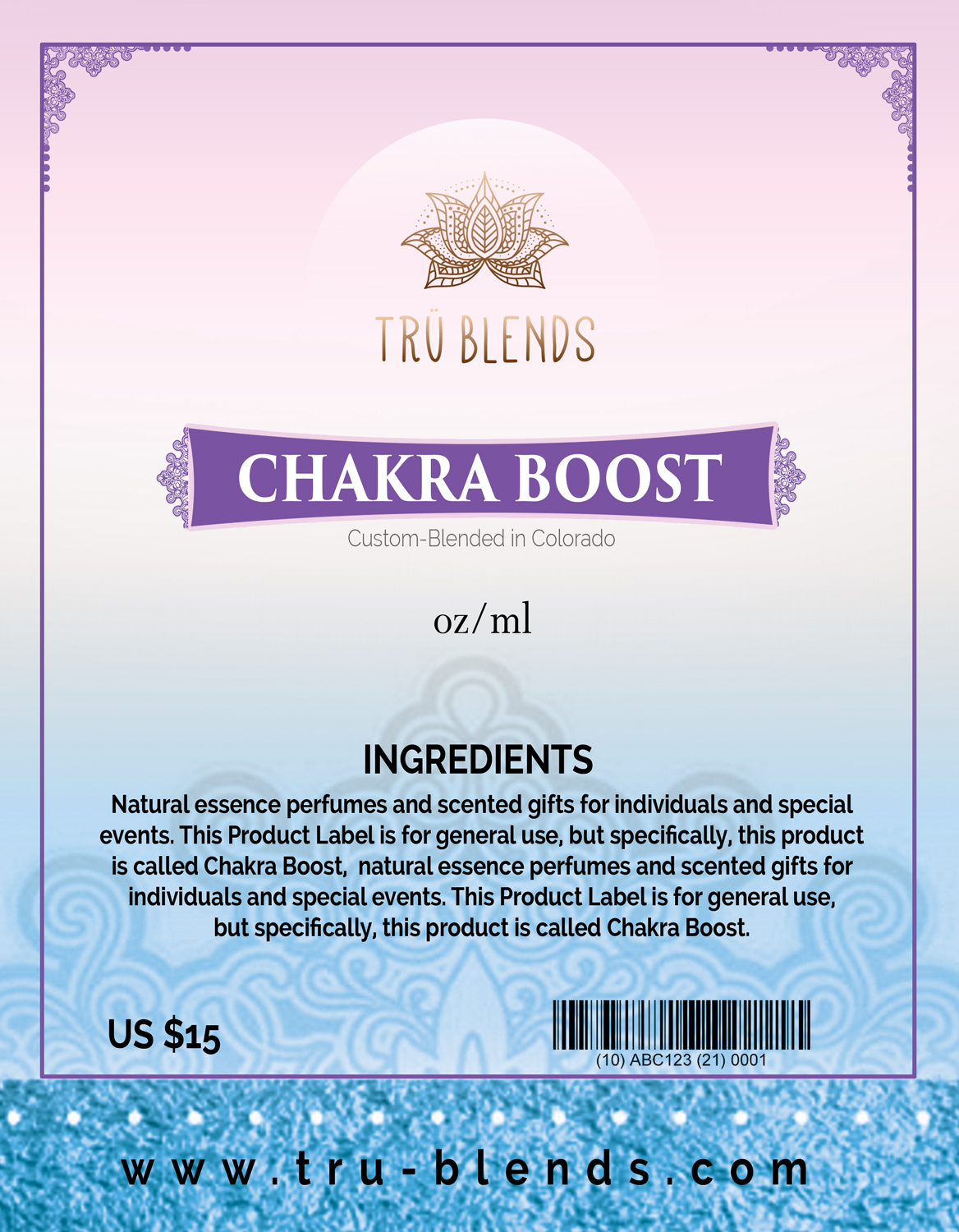 Diseño de Etiqueta por uk para Tru Enterprises | Diseño #16228433