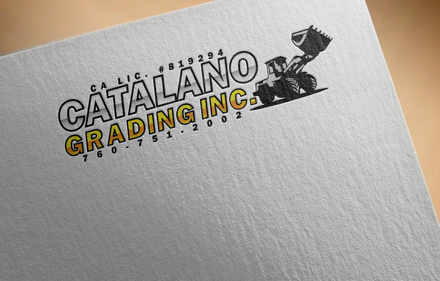 Diseño de Logo por AbdullahDesigns™ para Catalano Grading Inc | Diseño #17427092