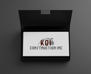 Logo Design by RebecaParra for koi construction inc | Design #16343675