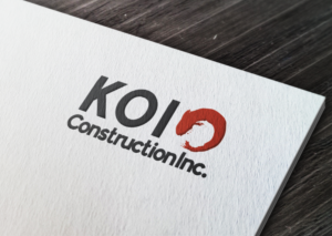 Logo Design by RebecaParra for koi construction inc | Design: #16343685