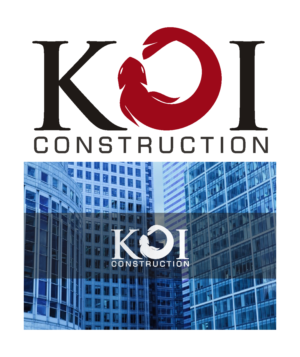 Logo Design by valfebad for koi construction inc | Design #16364896