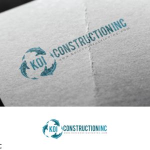 Design de Logo par e-graphics pour koi construction inc | Design : #16217387