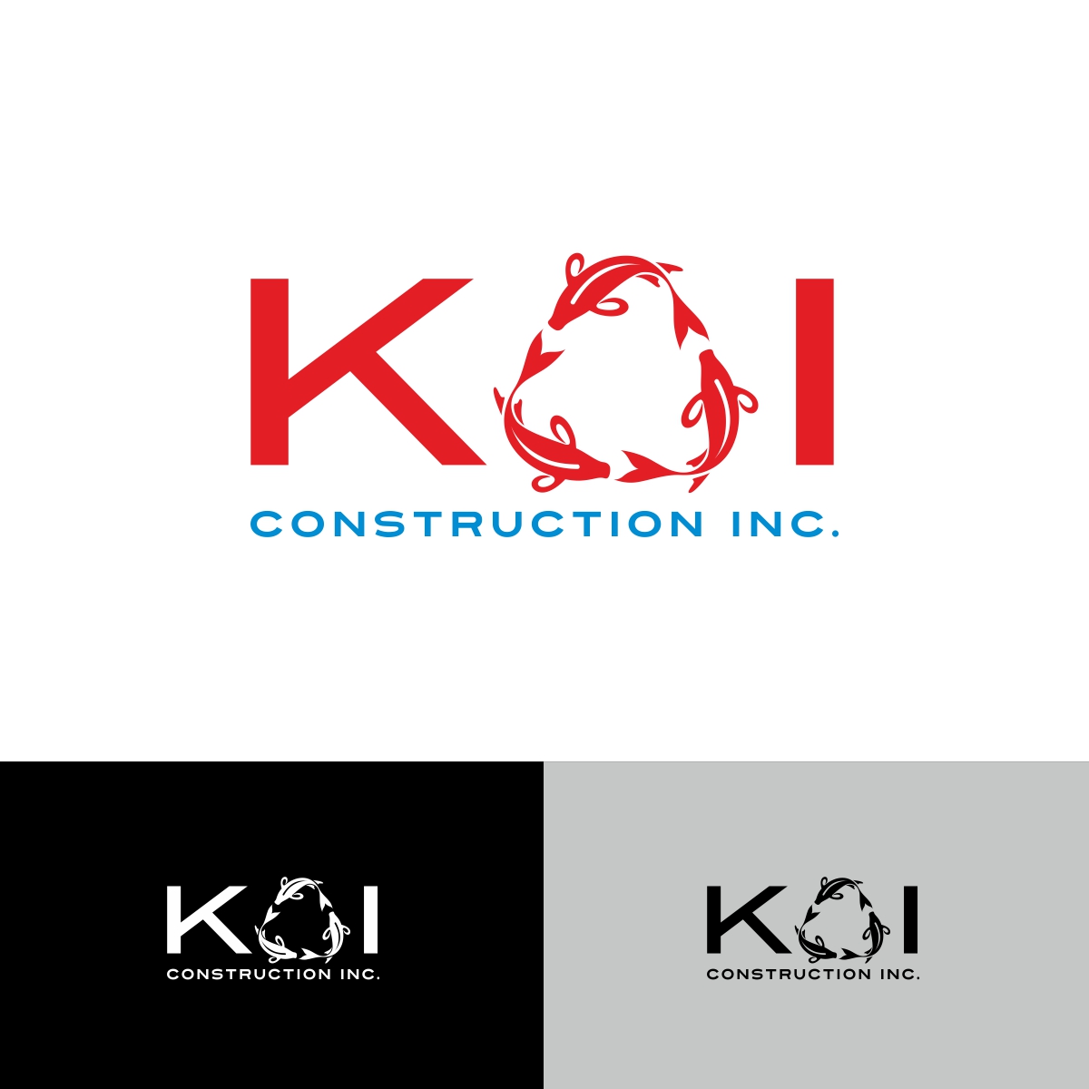 Design de Logo par e-graphics pour koi construction inc | Design #16217423