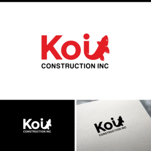 Design de Logo par e-graphics pour koi construction inc | Design : #16220346
