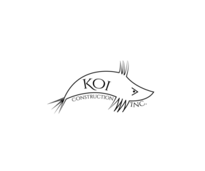 Logo Design by imshohaghossain85 for koi construction inc | Design: #16230288