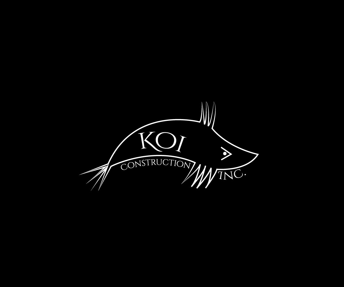 Logo Design by imshohaghossain85 for koi construction inc | Design #16230290