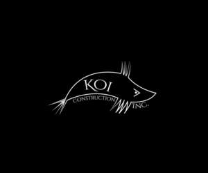 Logo Design by imshohaghossain85 for koi construction inc | Design: #16230290
