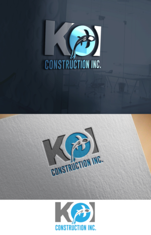 Logo Design by supercreative for koi construction inc | Design: #16239313