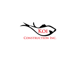 Logo Design by mojibur1993 for koi construction inc | Design: #16231495