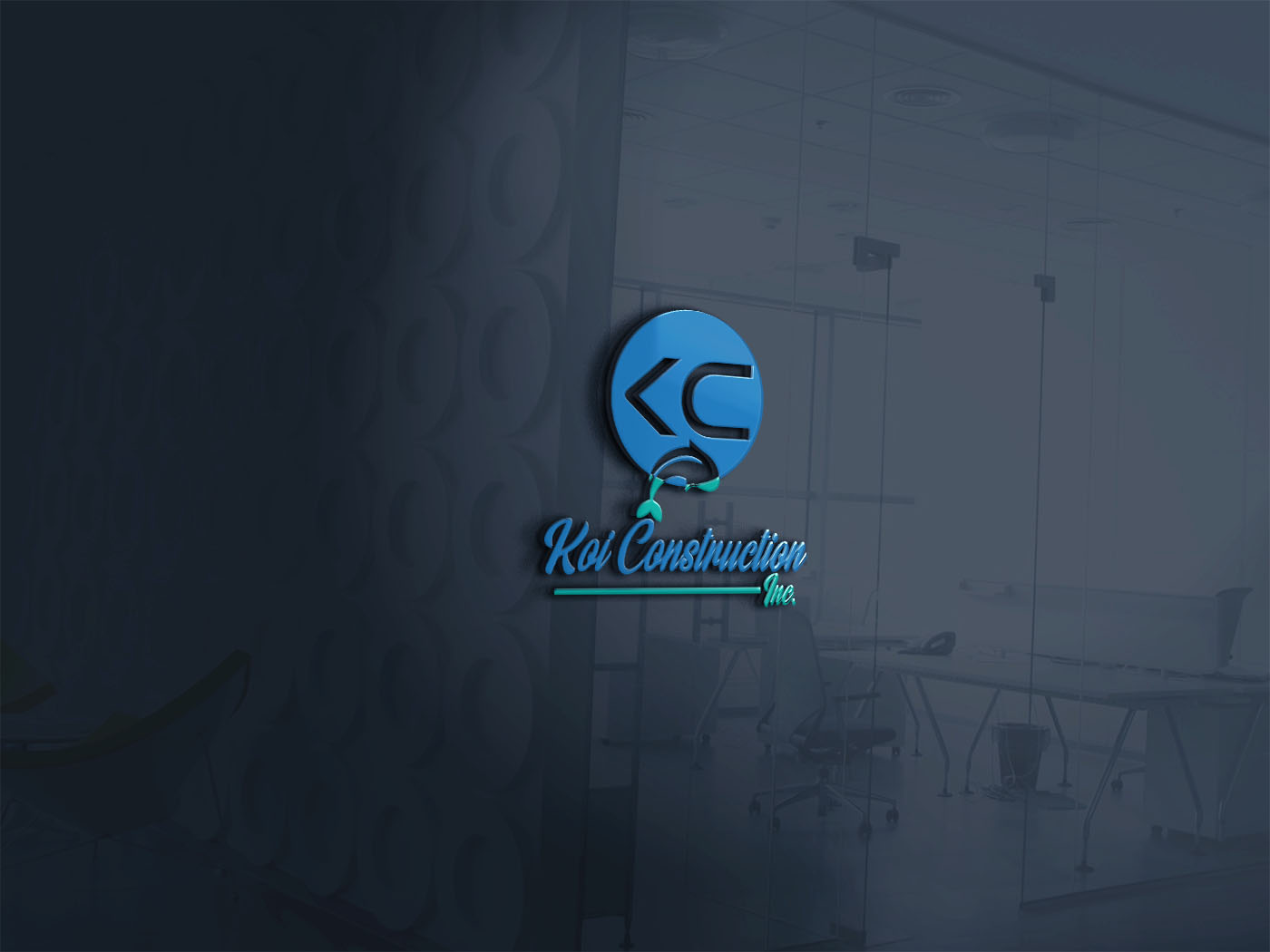 Logo-Design von Sherpa design für koi construction inc | Design #16224872