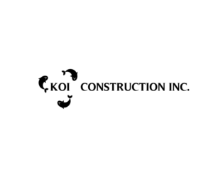 Logo Design by IconicEcho for koi construction inc | Design: #16228000