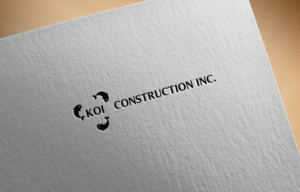 Logo Design by IconicEcho for koi construction inc | Design: #16228001