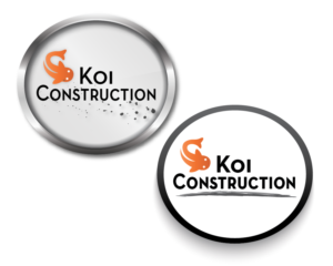 Logo Design by pettry1177 for koi construction inc | Design: #16297536