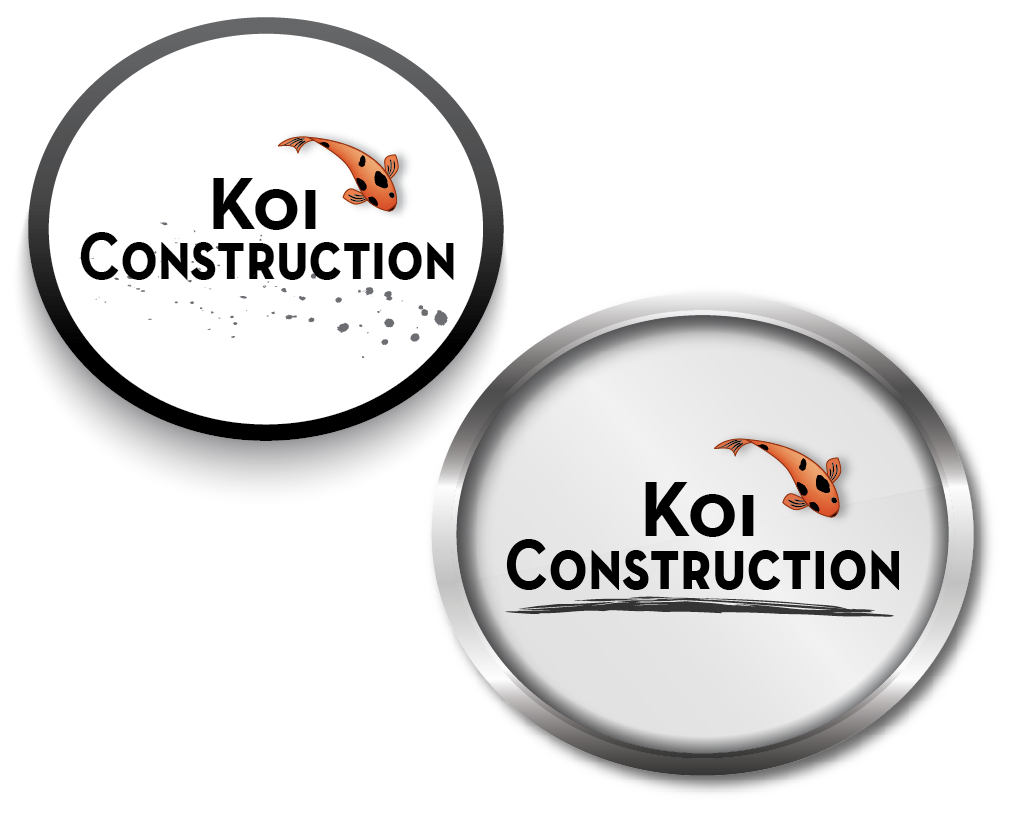 Logo Design by pettry1177 for koi construction inc | Design #16297537