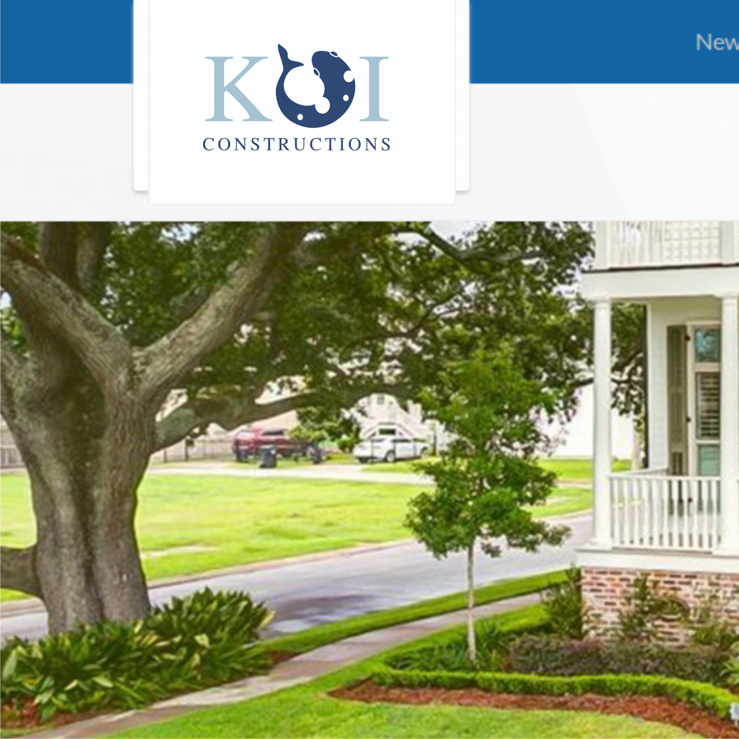 Logo Design by NEWVIEW for koi construction inc | Design #16377840