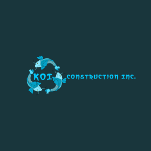 Logo Design by Solomon Durai for koi construction inc | Design #16370949
