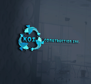 Logo Design by Solomon Durai for koi construction inc | Design: #16370950
