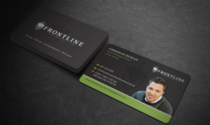 Frontline Financial Business Card Design              | Business Card Design by Riz'