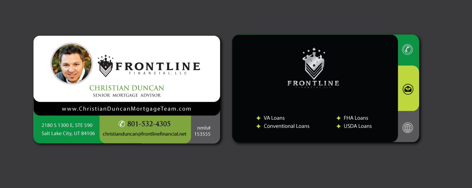 Business Card Design by meet007 for this project | Design #16284461