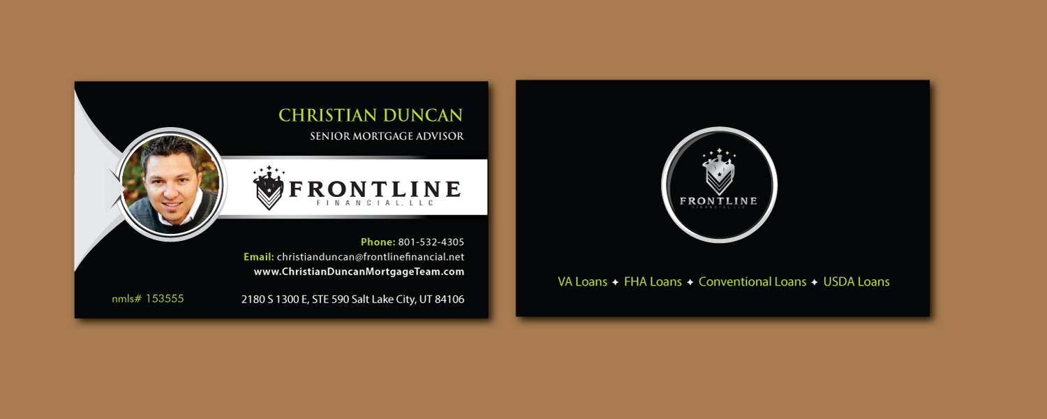 Business Card Design by meet007 for this project | Design #16284473