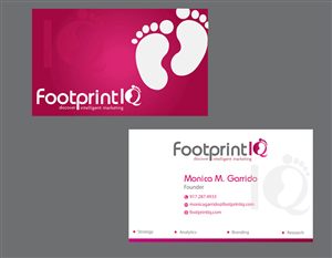 Business Card for Modern Marketing Consultancy | Visitenkarten-Design von SG
