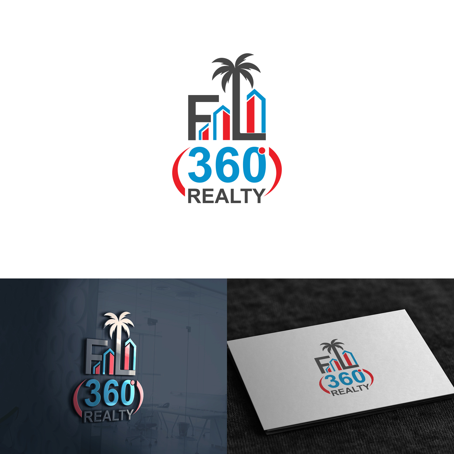 Logo Design by Mielee for FL 360 Realty | Design #16318233