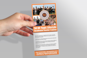 Flyer Design by Deziners Zone for Yoga Rhythms | Design: #16228114