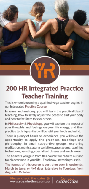 Flyer Design by Deziners Zone for Yoga Rhythms | Design: #16243774