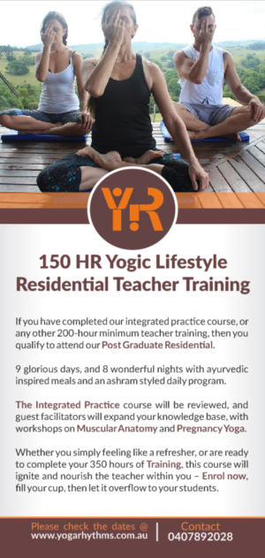 Flyer Design by Deziners Zone for Yoga Rhythms | Design: #16245557