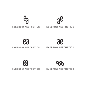 Logo Design by tavi for Eyebrow Aesthetics  | Design: #16278947