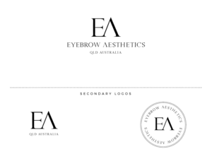 Logo Design by wonderland for Eyebrow Aesthetics  | Design: #16254356