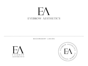 Logo Design by wonderland for Eyebrow Aesthetics  | Design: #16300752