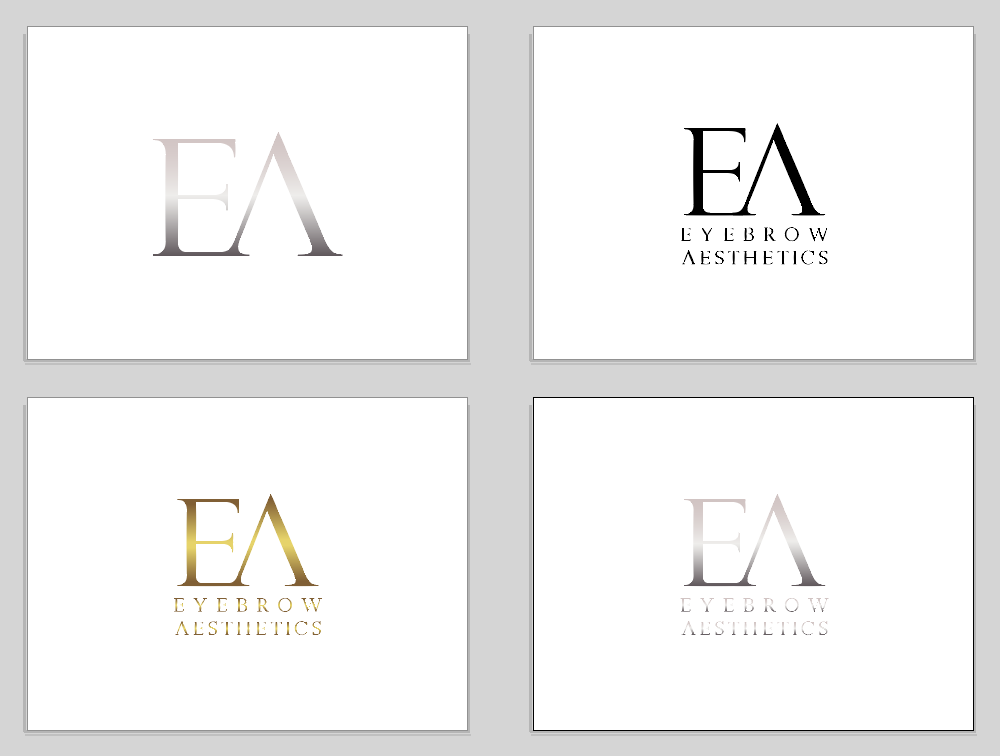 Logo Design by wonderland for Eyebrow Aesthetics  | Design #17711719