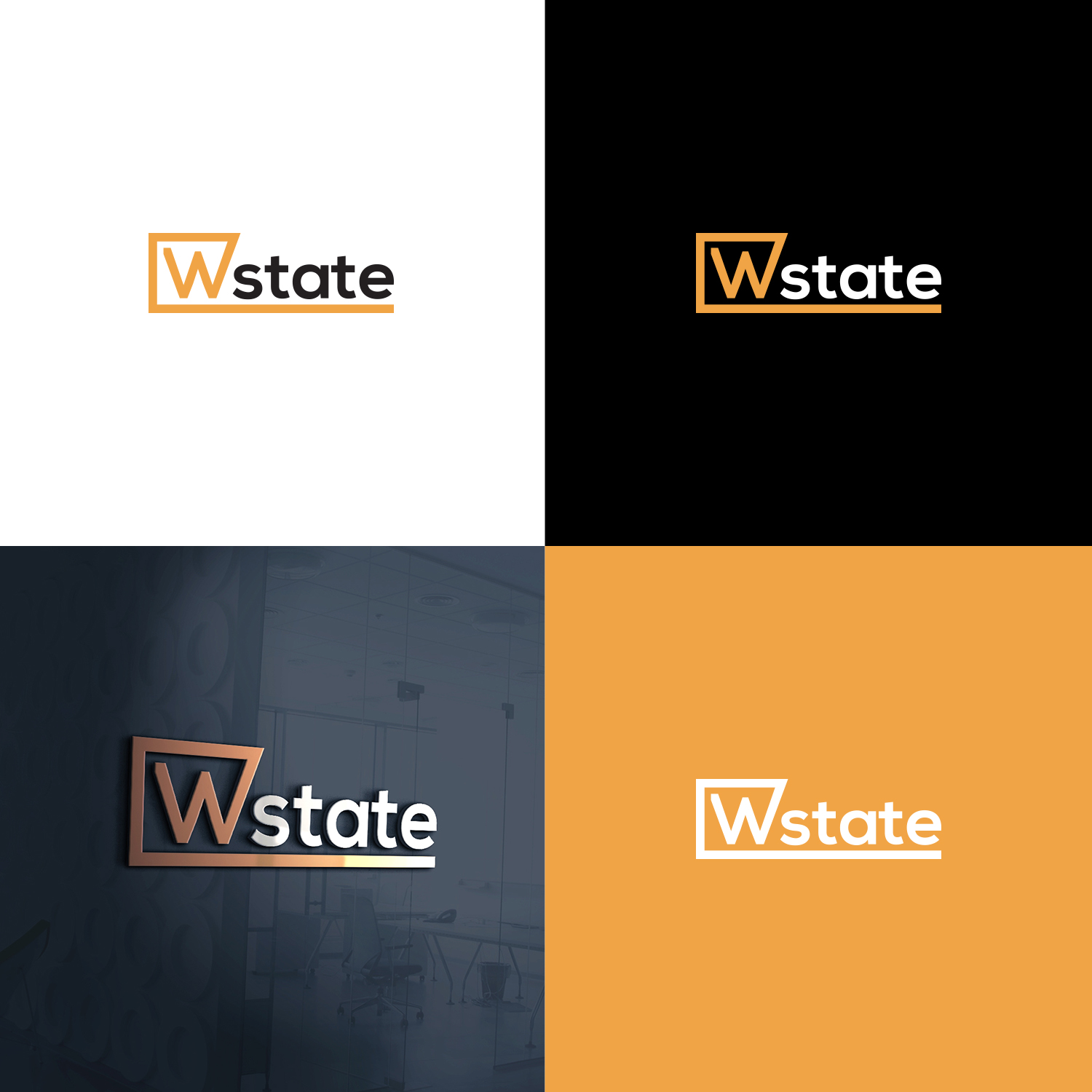Logo Design by Burraq Creatives for Wstate | Design #16217778