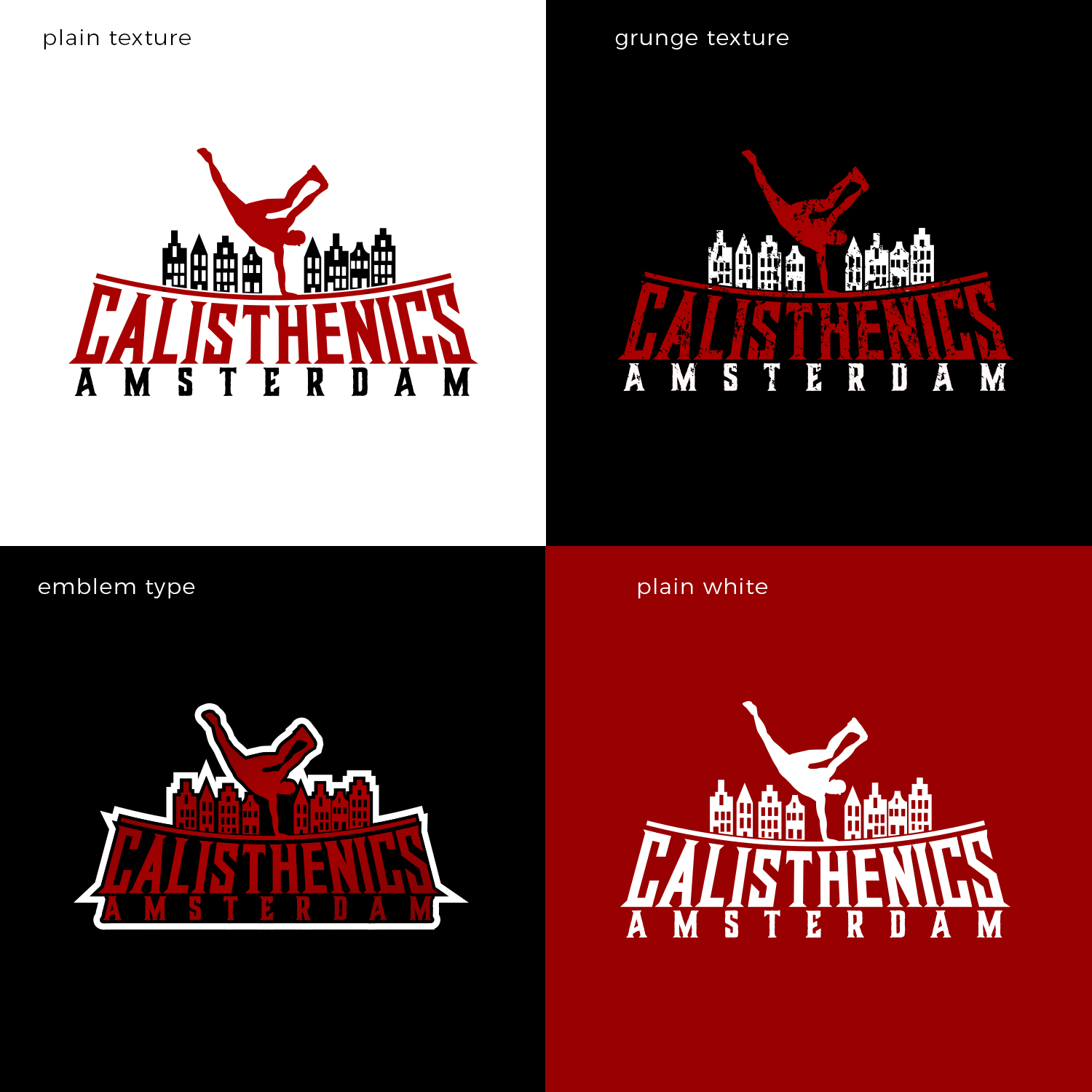 Logo-Design von GOOD ARTZ für Calisthenics Amsterdam | Design #16294913