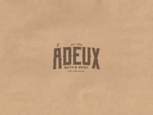 Ádeux   Bath and Body | Logo Design by mldtrvs