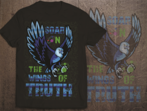 Make America Truthful Again: Liberate Us from Fake News | Diseño de Camiseta por SAI DESIGNS