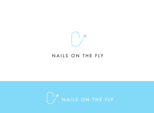 Nails on the Fly | Logo Design by Hiccups Design