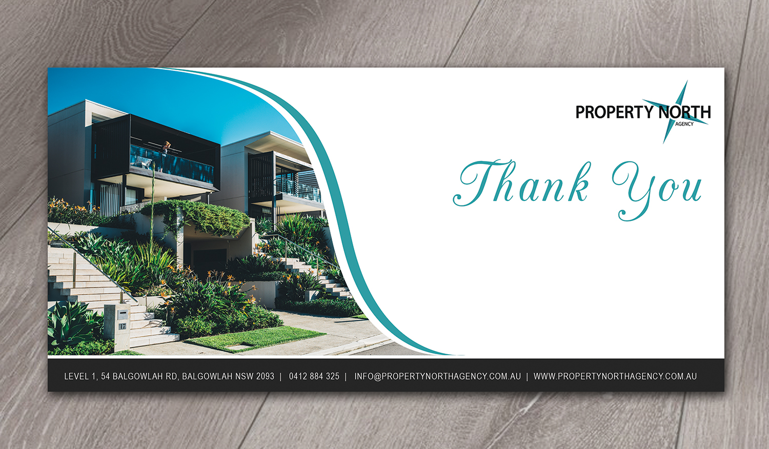 Diseño de Flyer por alex989 para Property North Agency | Diseño #16226915