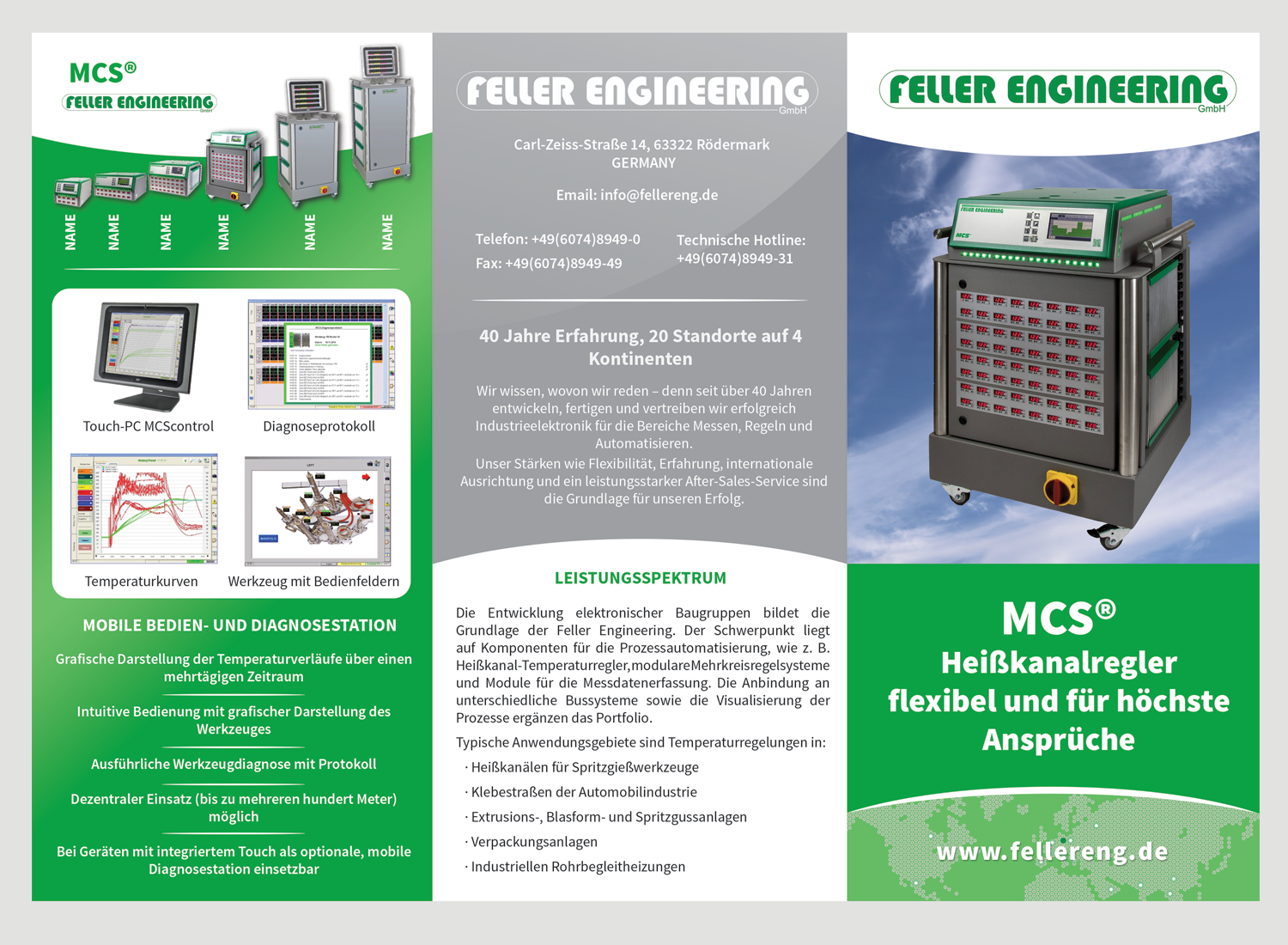 Flyer Design by Adylhere for Feller Engineering GmbH | Design #16363122
