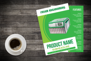 Flyer-Design von Deziners Zone für Feller Engineering GmbH | Design: #16328863