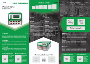 Diseño de Flyer por Ant_House para Feller Engineering GmbH | Diseño: #16320376