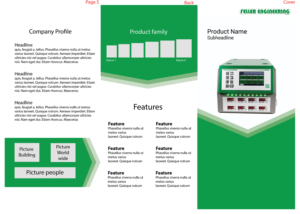 Flyer Design by Ant_House for Feller Engineering GmbH | Design #16363364