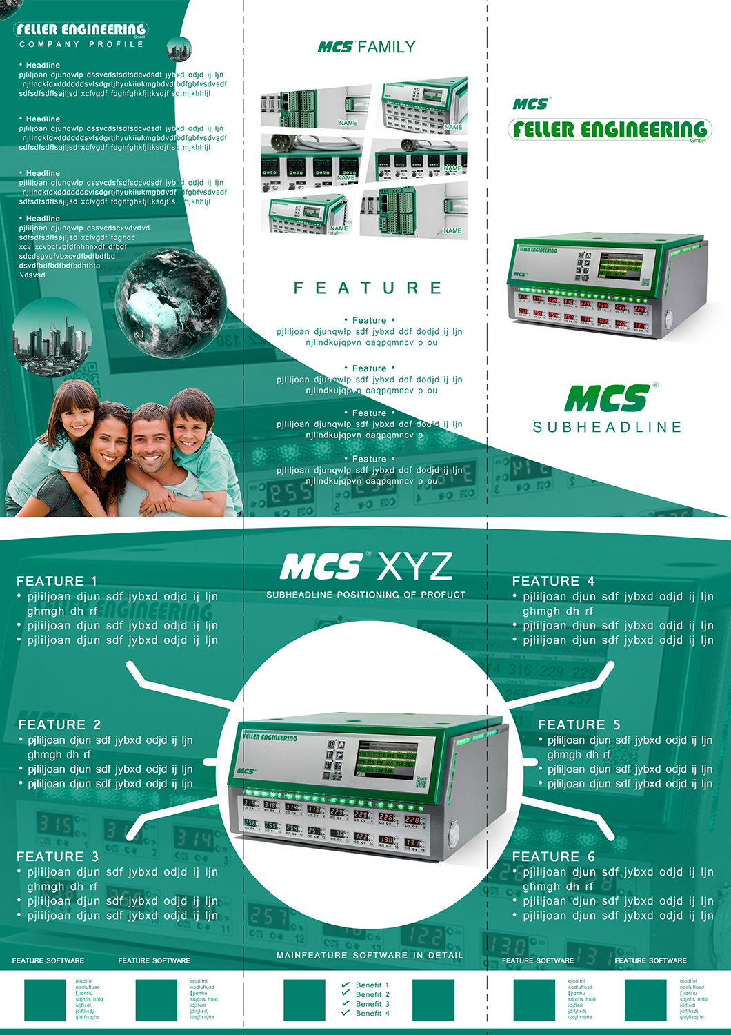 Diseño de Flyer por MAZshehab para Feller Engineering GmbH | Diseño #16339153