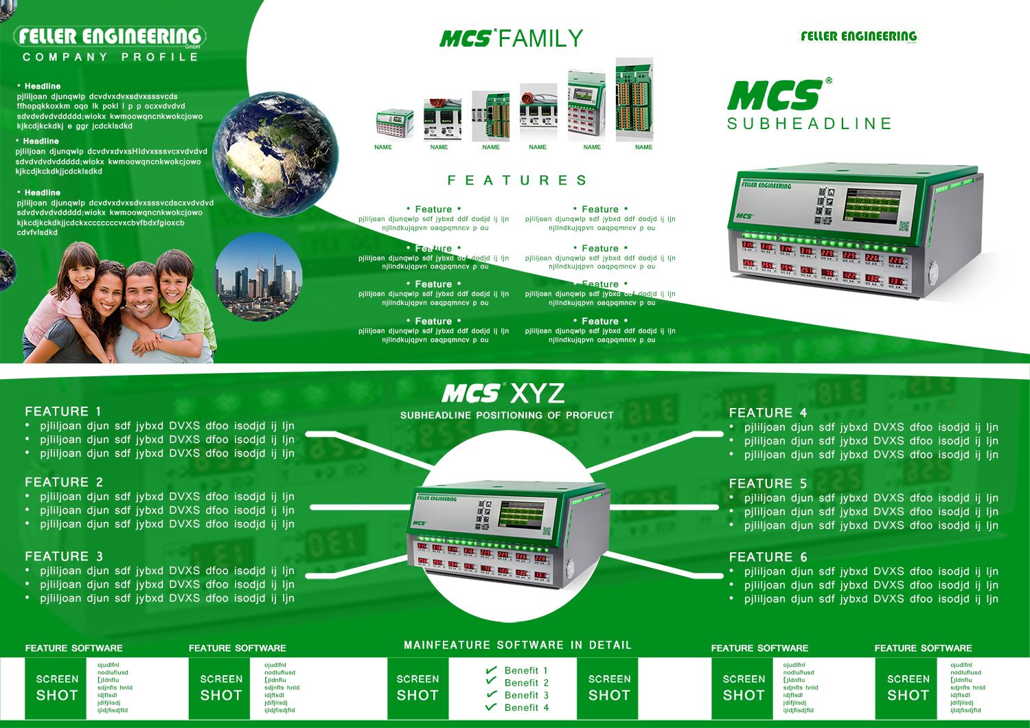 Diseño de Flyer por MAZshehab para Feller Engineering GmbH | Diseño #16364293