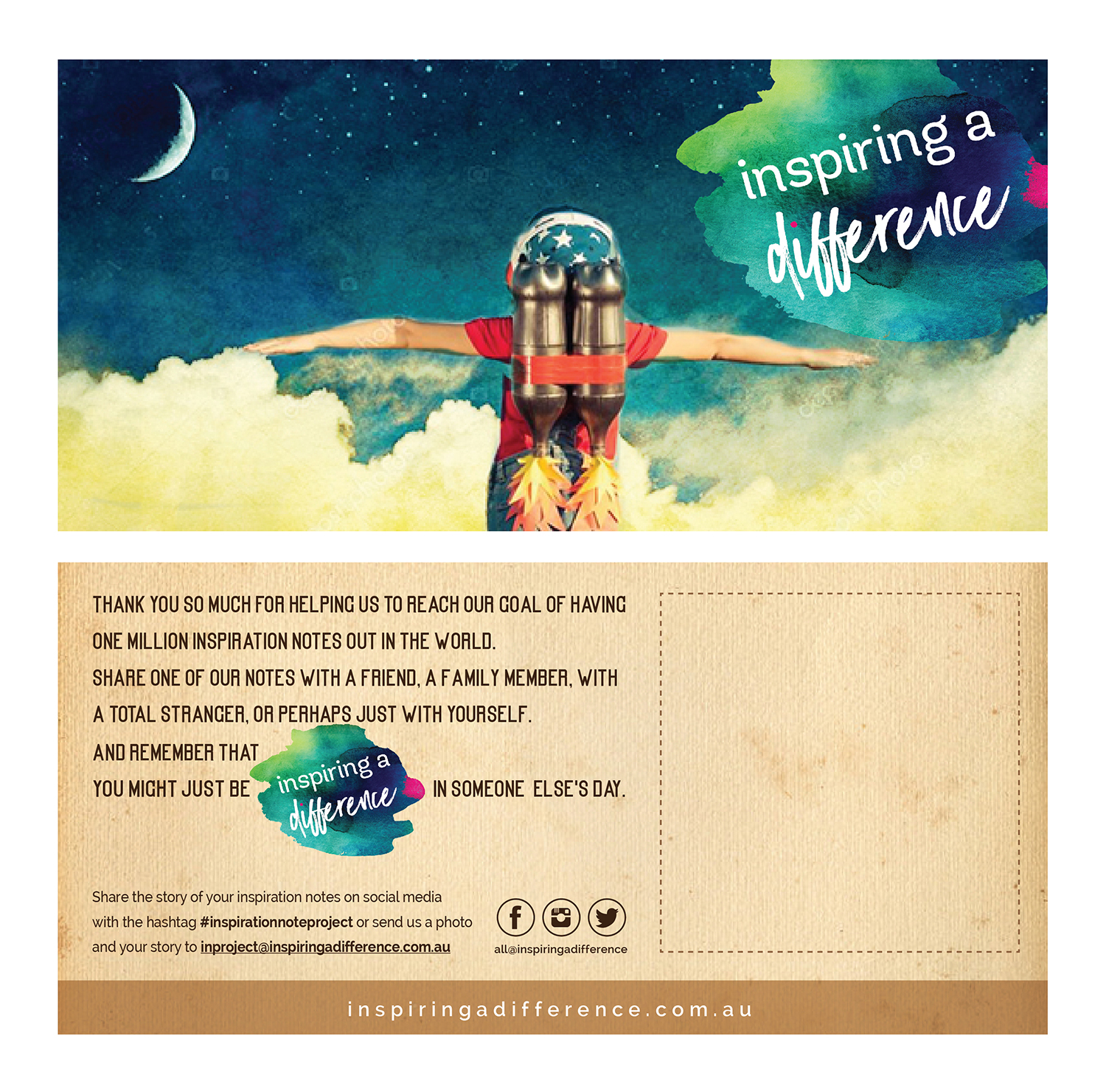 Flyer-Design von Memorylane für Inspiring a Difference | Design #16240964