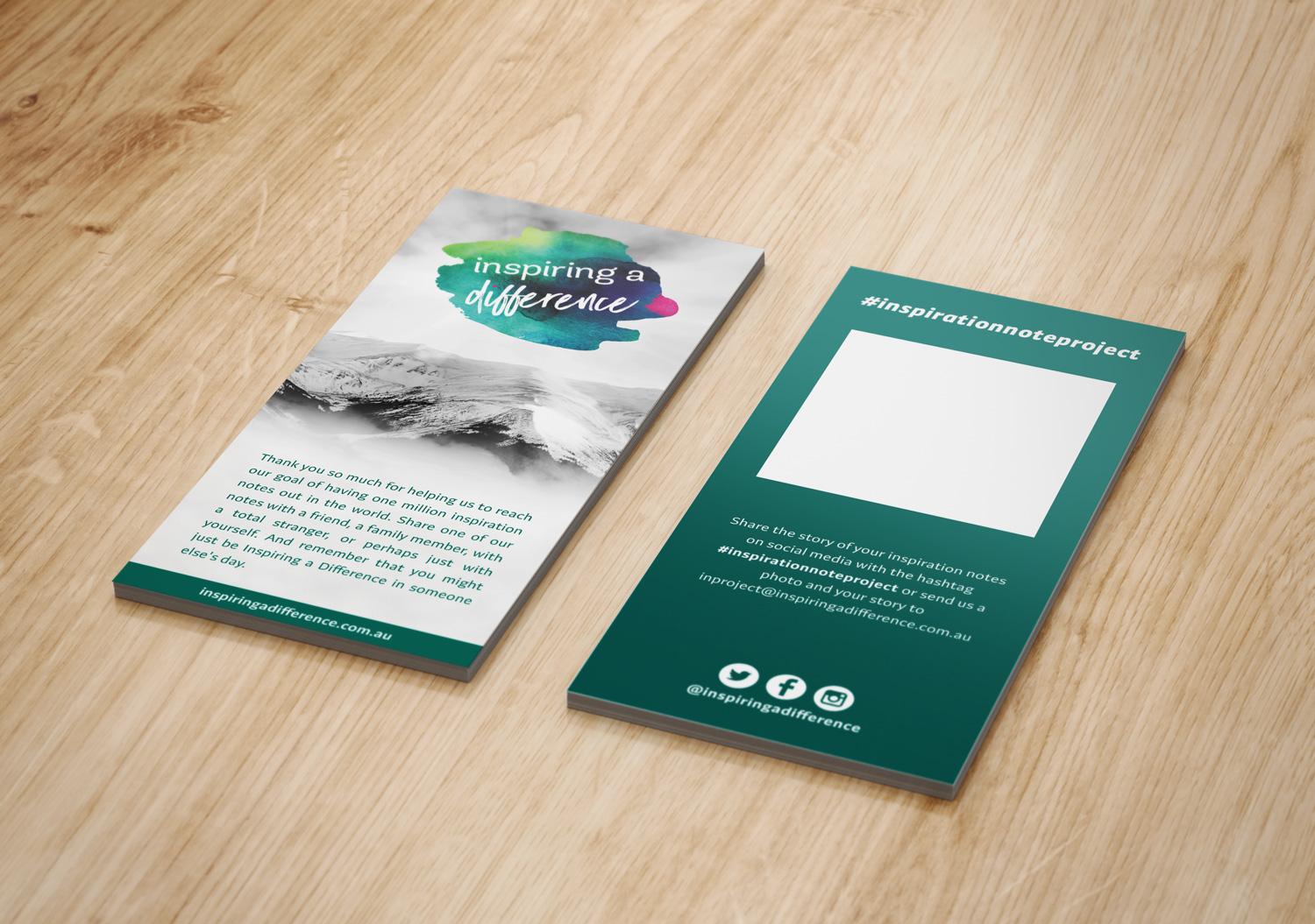 Diseño de Flyer por 4AD para Inspiring a Difference | Diseño #16236767