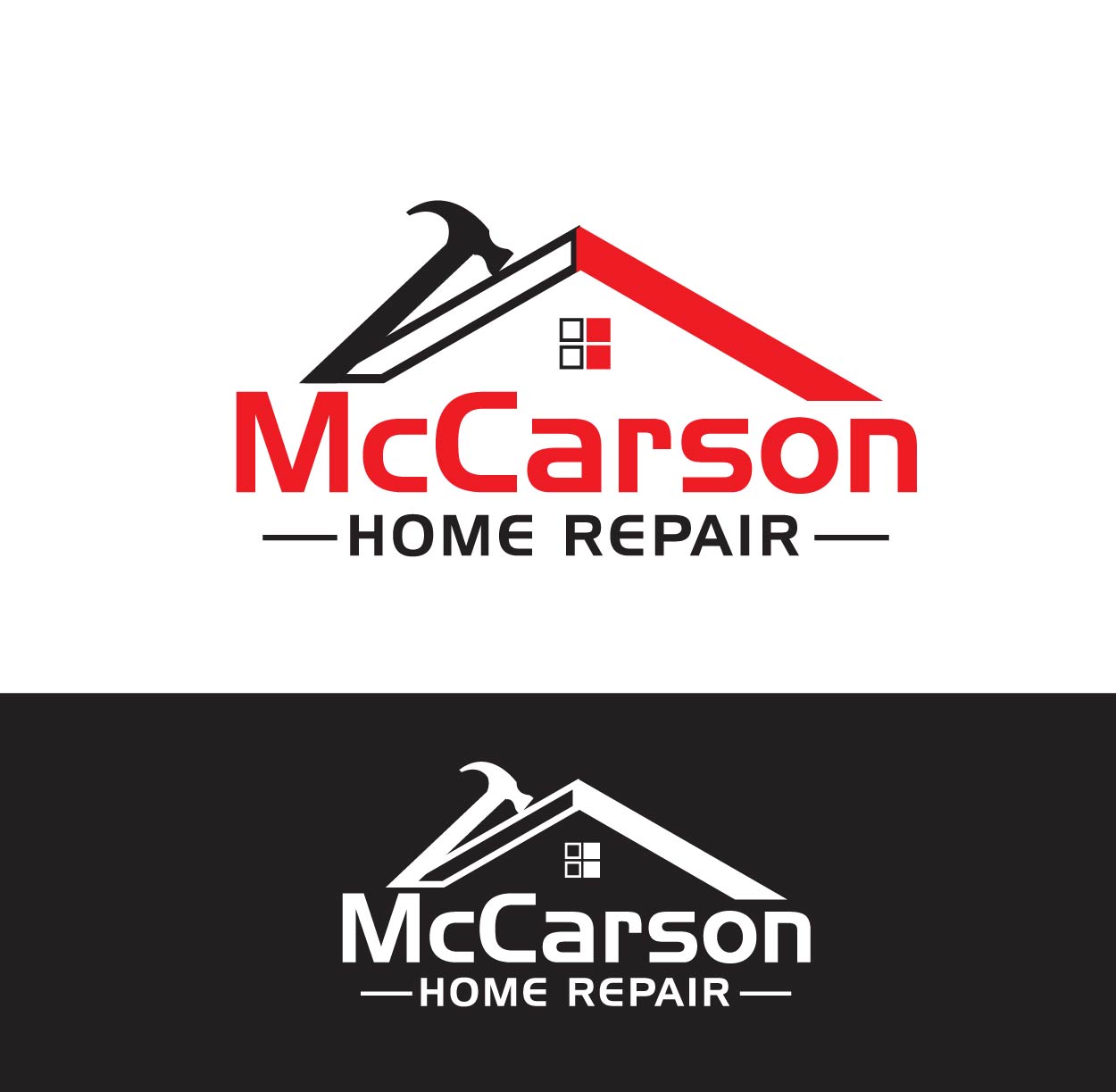 Logo Design by Asif  Maqsood for McCarson Home Repair  | Design #16260202