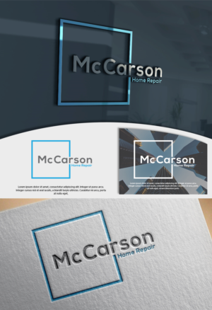 Logo Design by Renewable for McCarson Home Repair  | Design: #16264455